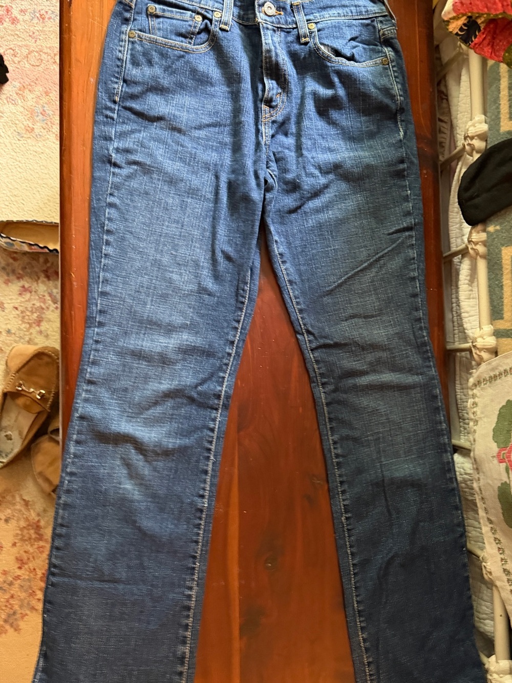 Women's Levis 515s boot cut jeans Long size 8L